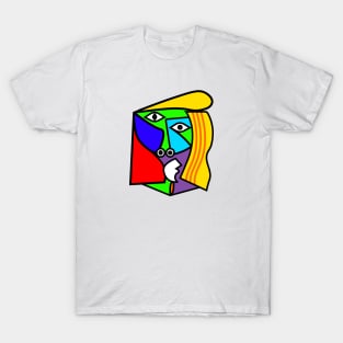 WOMAN IN CUBISM T-Shirt